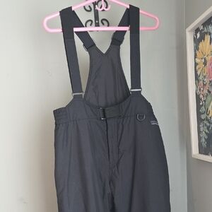 Pacific Trail Black Ski Bib Mens L
